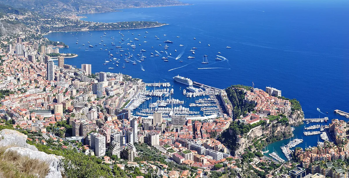 Panorama von Monaco-La Turbie — 1