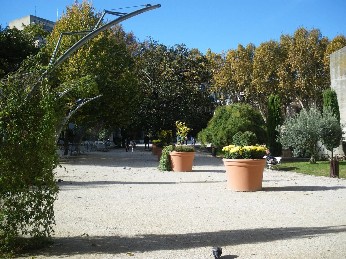 Free public landmarks and streets in Avignon, France — 2