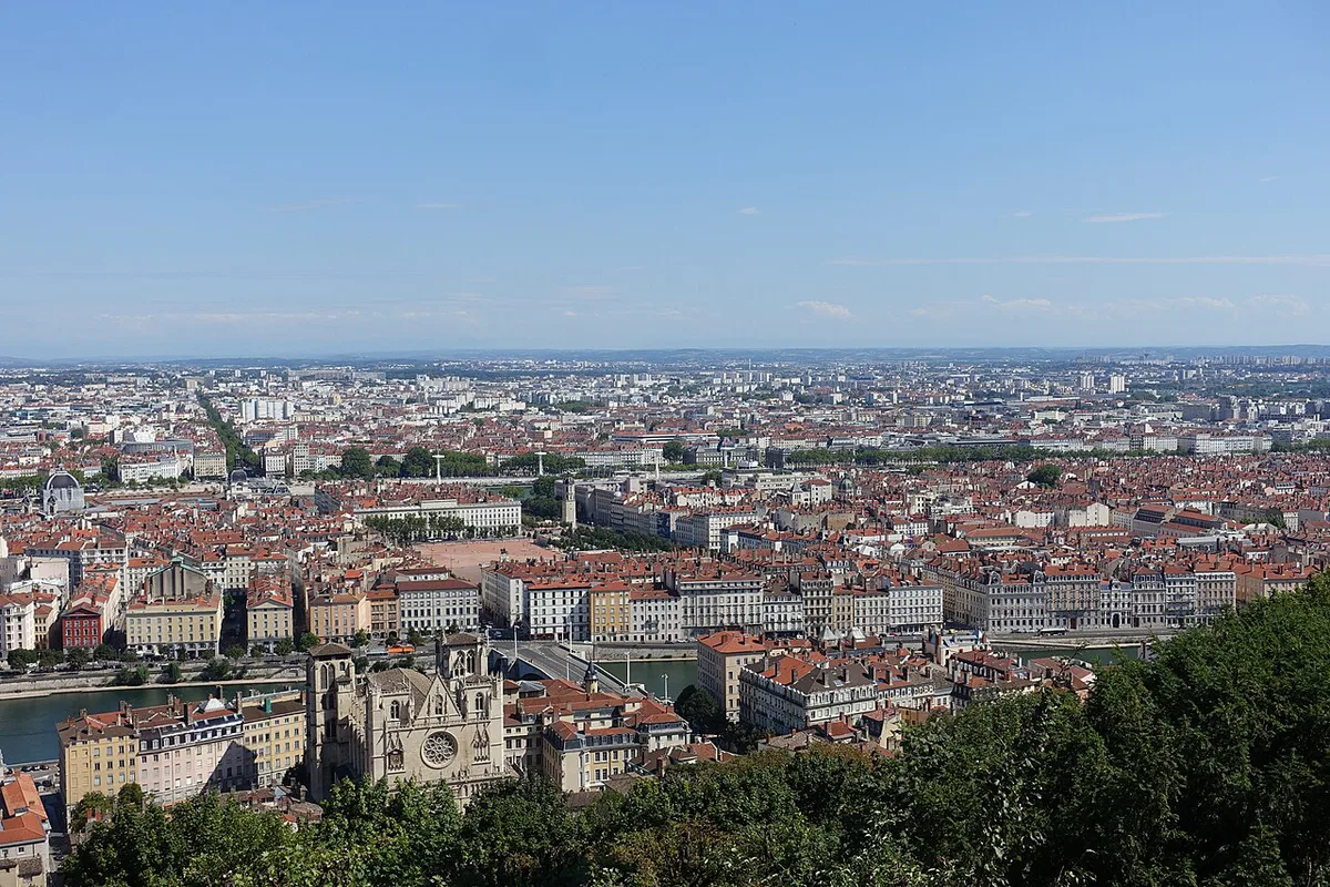 Free public landmarks and streets in Lyon, France — 1