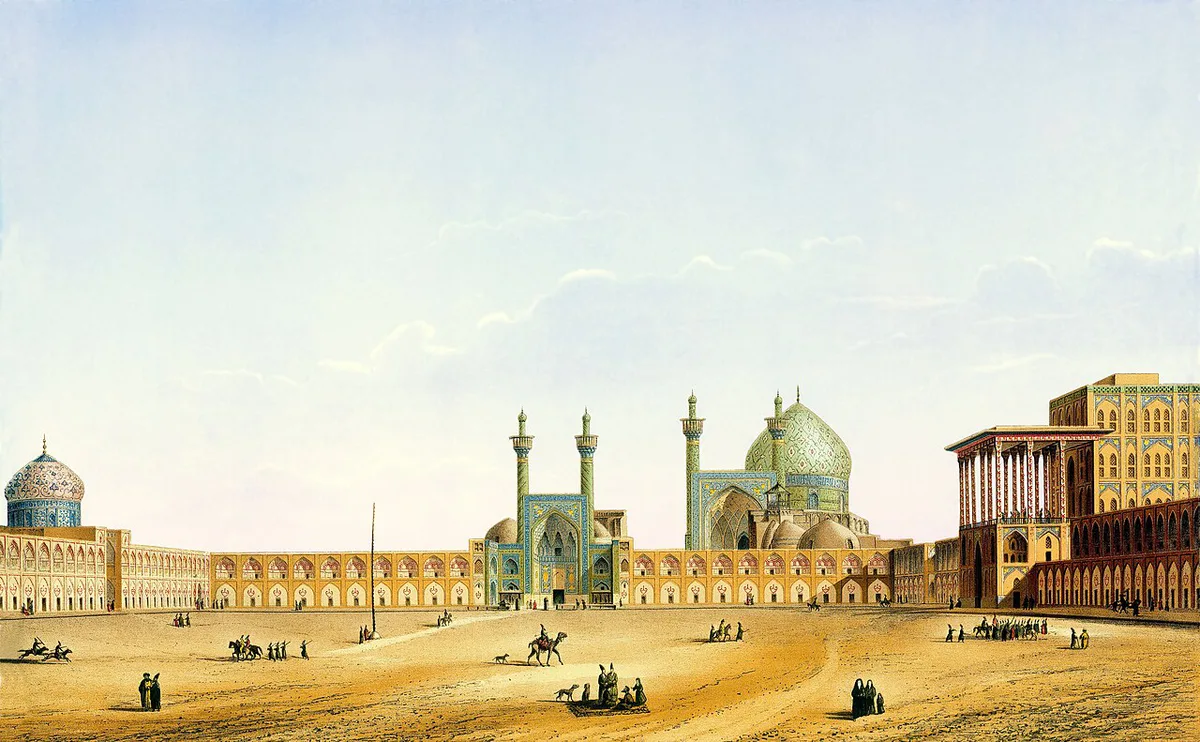 Naqsh-e Jahan Square by Pascal Coste 1 edited — 2