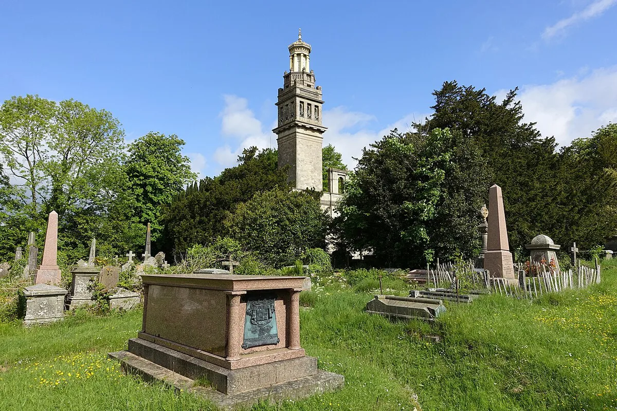 Beckford's Tower on Lansdown Hill above Bath, United Kingdom — 1