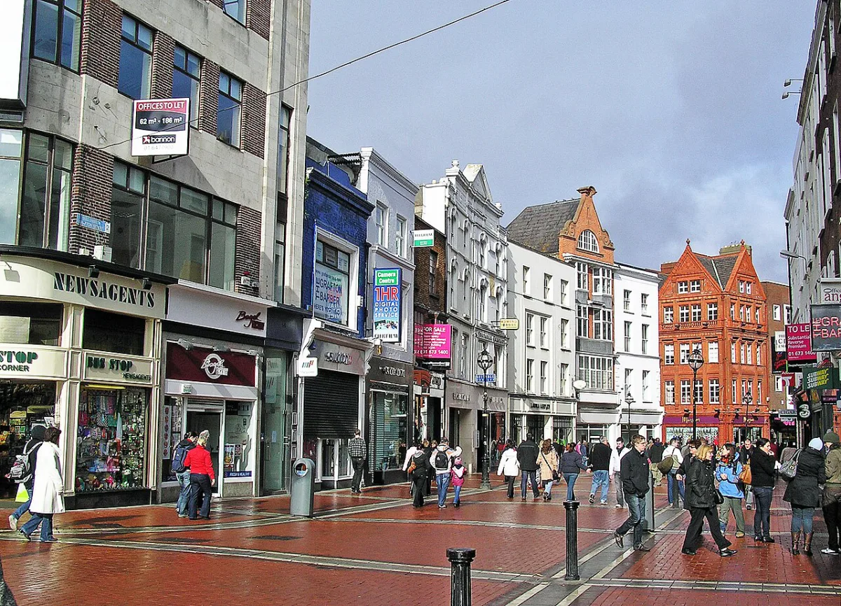 Dublin on a Rainy Day