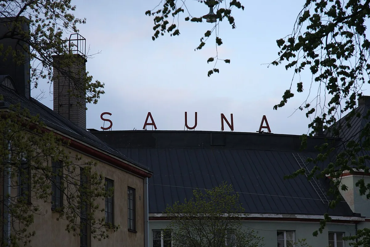 Kotiharjun sauna kyltti 2008 — 2