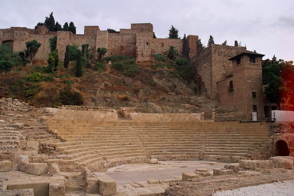 Landmarks on a one-day route through Malaga, Spain — 1