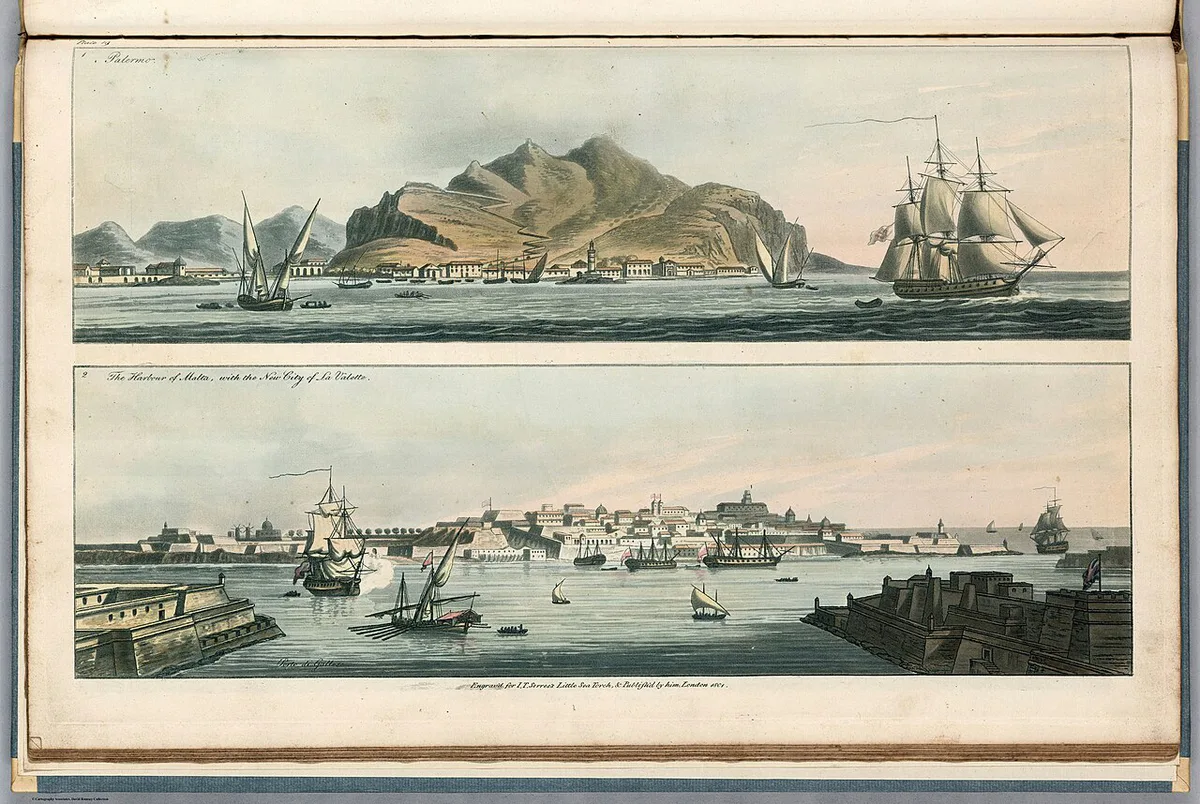 Landmarks on a one-day route through Palermo, Italy — 1