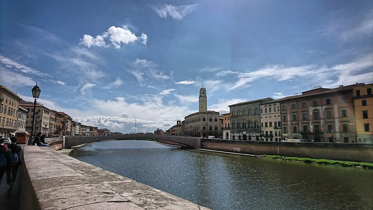 Landmarks on a one-day route through Pisa, Italy — 2
