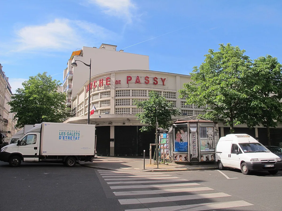 Marché de Passy - rue Bois-Le-Vent — 1