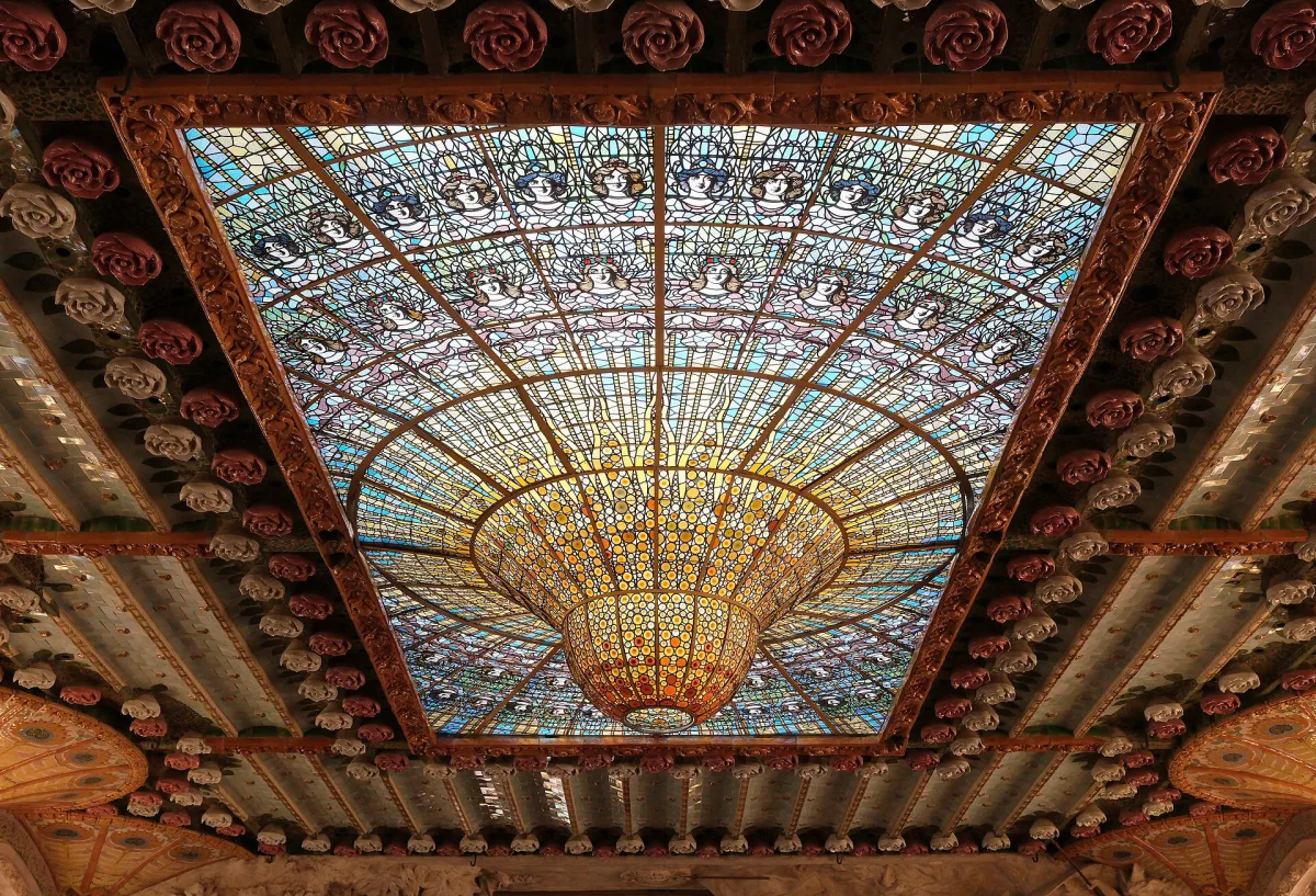 Barcelona On A Rainy Day