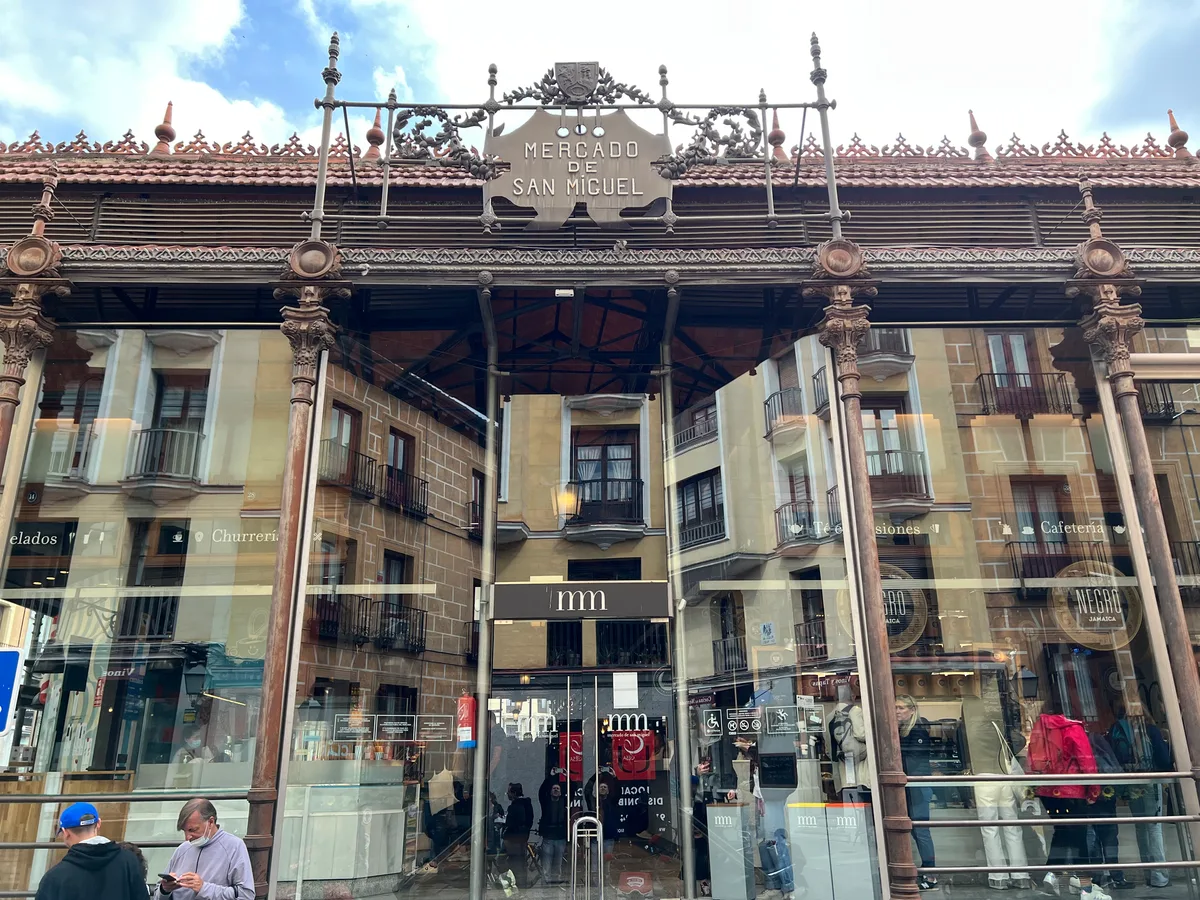 Madrid on a Rainy Day