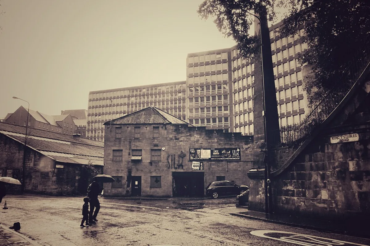 Edinburgh on a Rainy Day